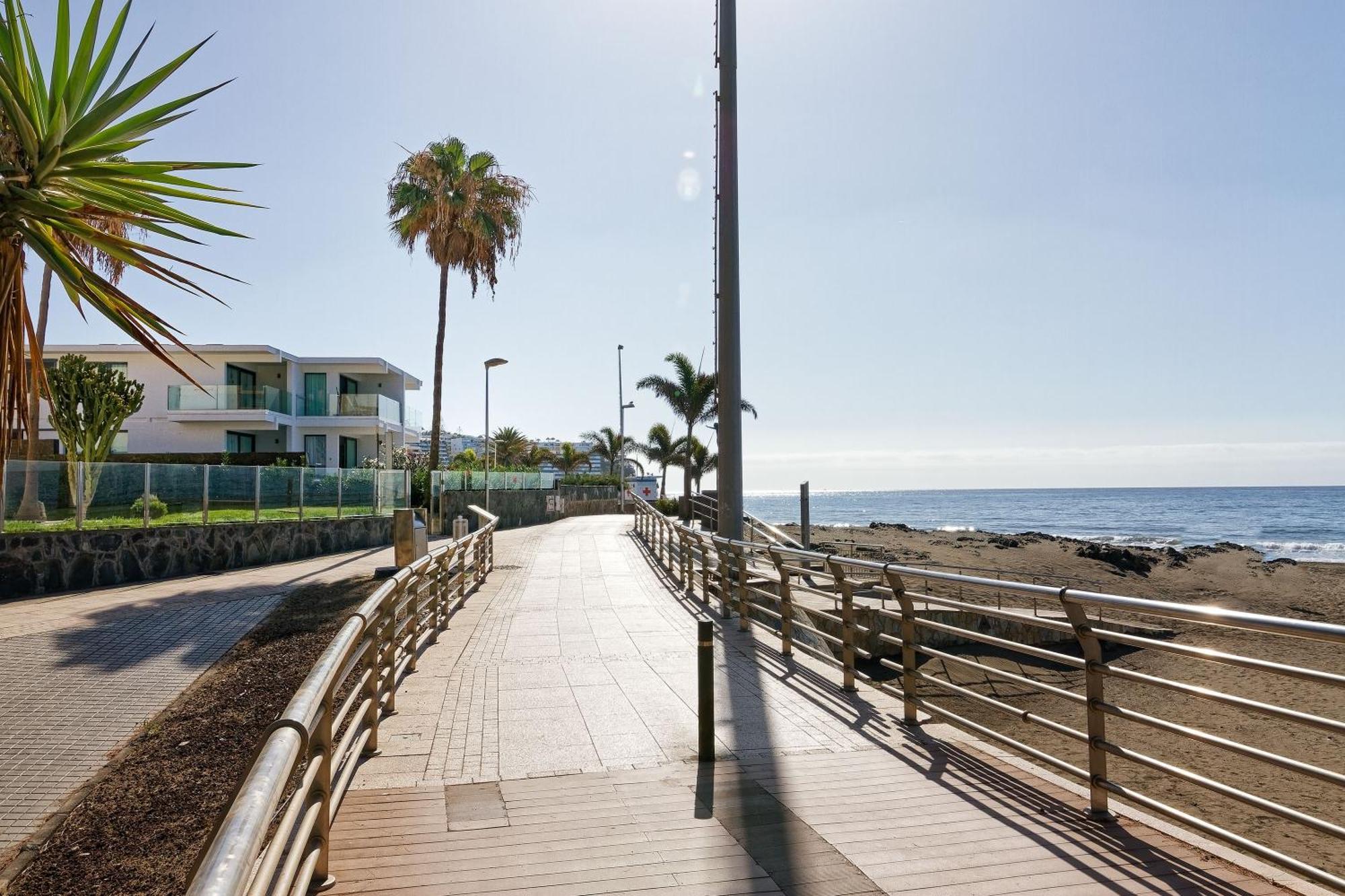 Amapola Blue Sea - Recien Reformado, Frente Al Mar Apartment San Agustin  Exterior photo